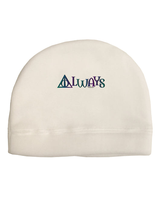 Always Magic Symbol Child Fleece Beanie Cap Hat by TooLoud-Beanie-TooLoud-White-One-Size-Fits-Most-Davson Sales