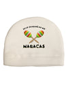 Stop Staring At My Maracas Adult Fleece Beanie Cap Hat-Beanie-TooLoud-White-One-Size-Fits-Most-Davson Sales