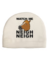 Watch Me Neigh Neigh Child Fleece Beanie Cap Hat by TooLoud-Beanie-TooLoud-White-One-Size-Fits-Most-Davson Sales