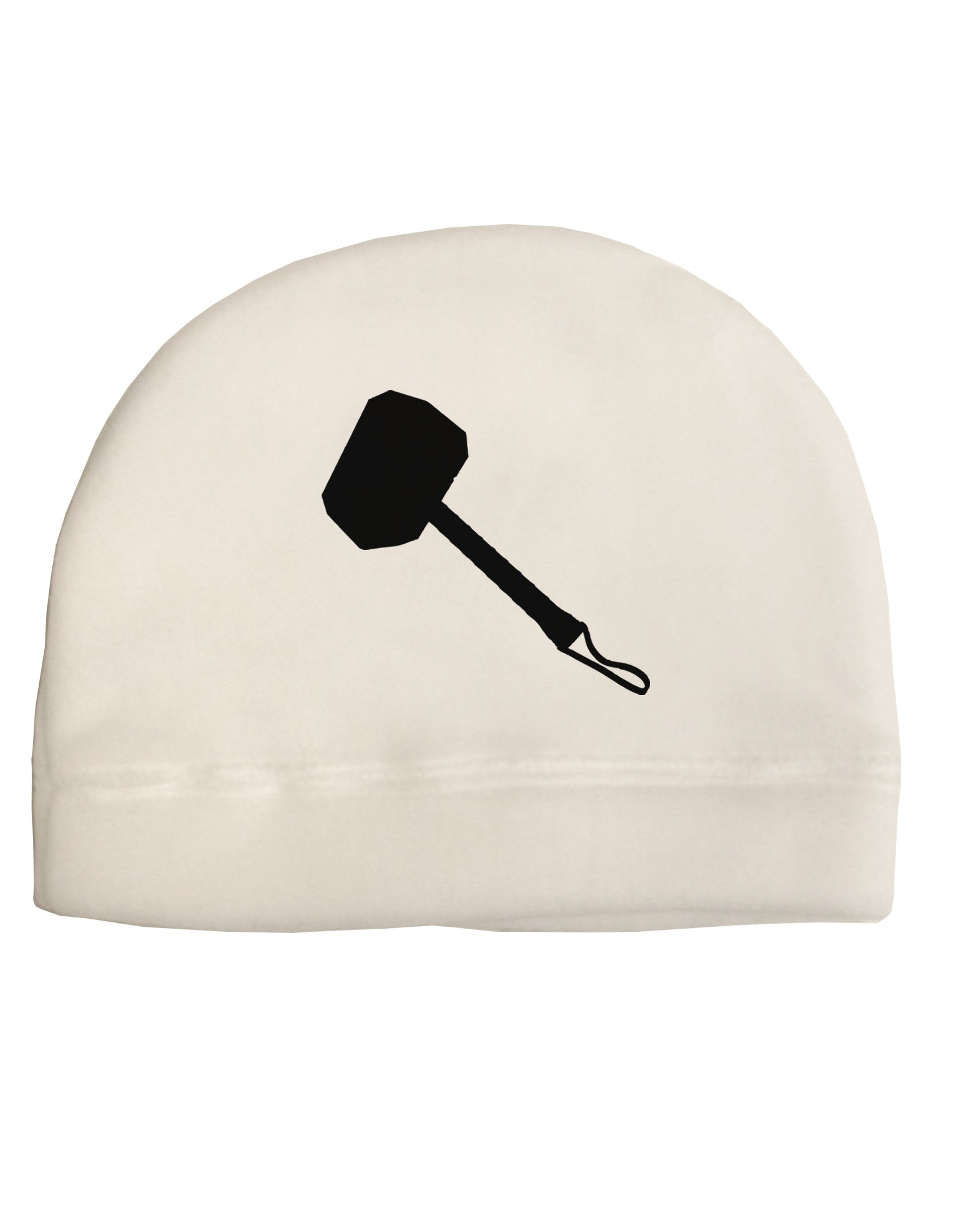 Thors Hammer Nordic Runes Lucky Odin Mjolnir Valhalla Adult Fleece Beanie Cap Hat by TooLoud-TooLoud-White-One-Size-Fits-Most-Davson Sales