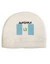 Guatamelan Flag Design Child Fleece Beanie Cap Hat by TooLoud-Beanie-TooLoud-White-One-Size-Fits-Most-Davson Sales