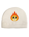 Cute Fireball Design Child Fleece Beanie Cap Hat-Beanie-TooLoud-White-One-Size-Fits-Most-Davson Sales