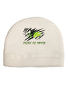 TooLoud Unleash The Monster Child Fleece Beanie Cap Hat-Beanie-TooLoud-White-One-Size-Fits-Most-Davson Sales