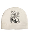 She's My Witch Adult Fleece Beanie Cap Hat-Beanie-TooLoud-White-One-Size-Fits-Most-Davson Sales