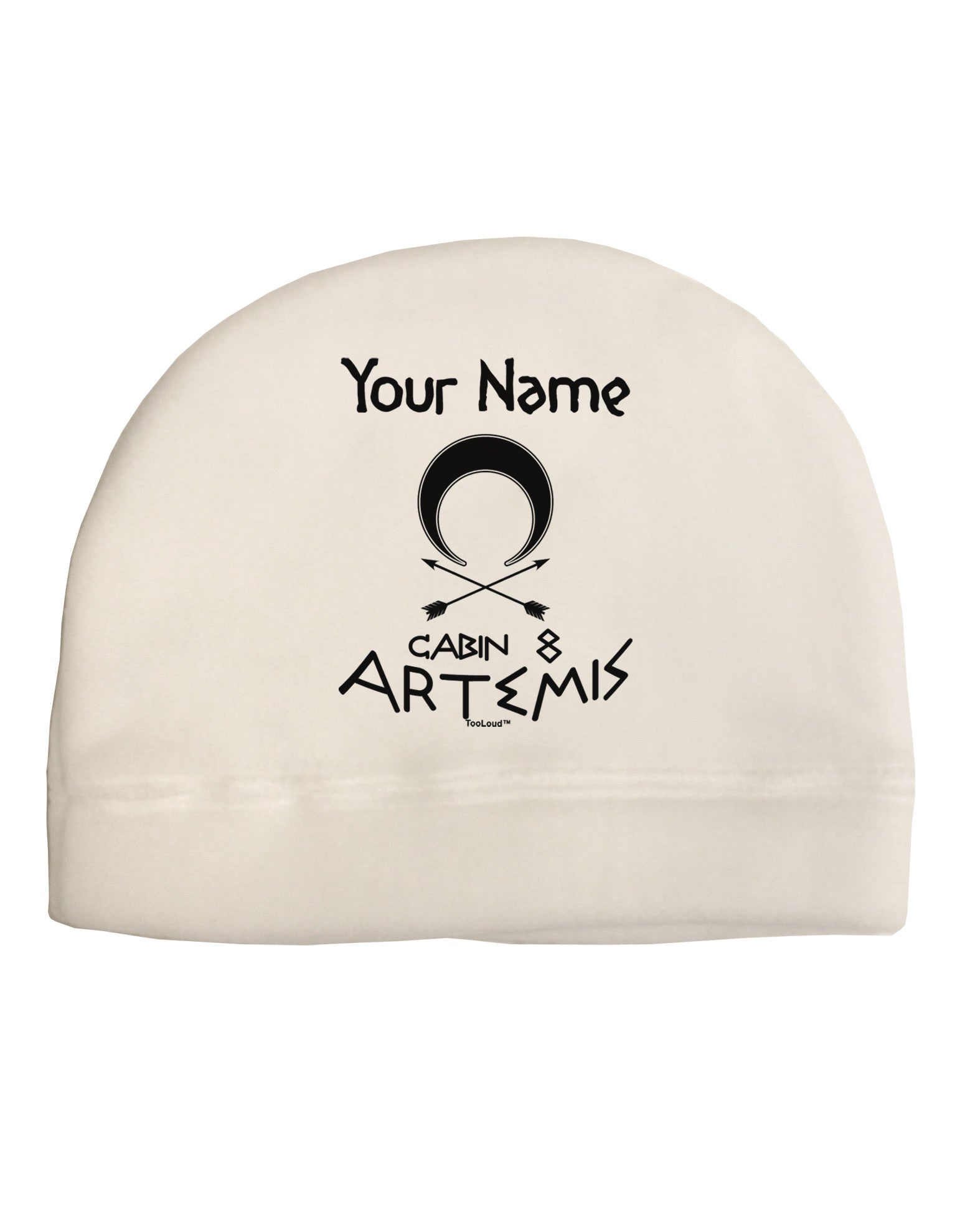 Personalized Cabin 8 Artemis Adult Fleece Beanie Cap Hat-Beanie-TooLoud-White-One-Size-Fits-Most-Davson Sales