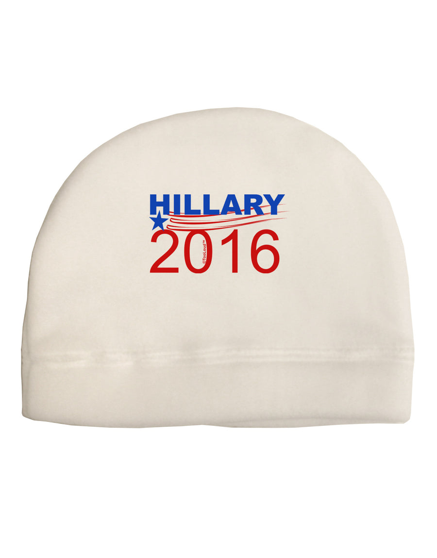 Hillary 2016 Child Fleece Beanie Cap Hat-Beanie-TooLoud-White-One-Size-Fits-Most-Davson Sales