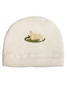 Ram Cutout Adult Fleece Beanie Cap Hat-Beanie-TooLoud-White-One-Size-Fits-Most-Davson Sales