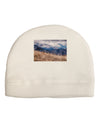 Pikes Peak CO Mountains Child Fleece Beanie Cap Hat by TooLoud