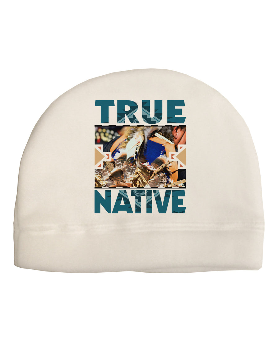 True Native American Adult Fleece Beanie Cap Hat-Beanie-TooLoud-White-One-Size-Fits-Most-Davson Sales