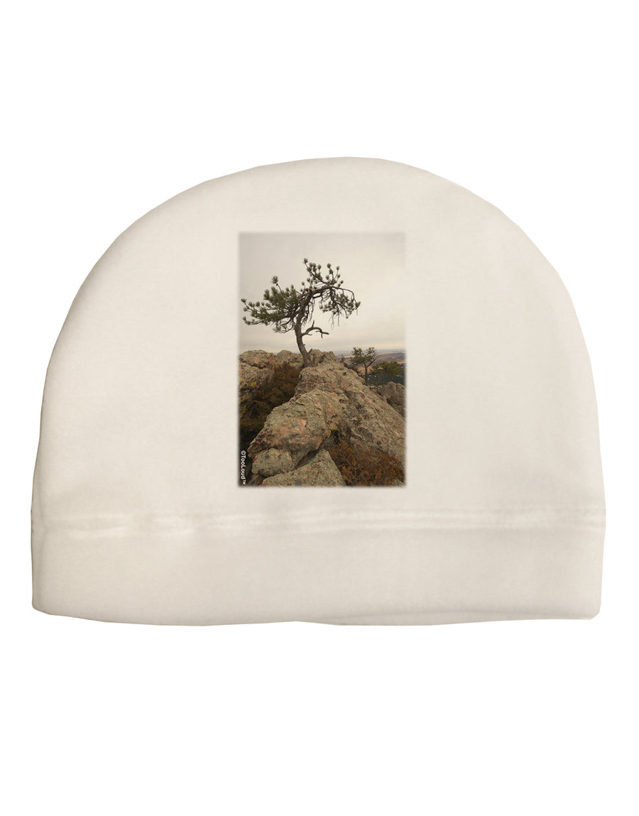 Stone Tree Colorado Adult Fleece Beanie Cap Hat by TooLoud-Beanie-TooLoud-White-One-Size-Fits-Most-Davson Sales