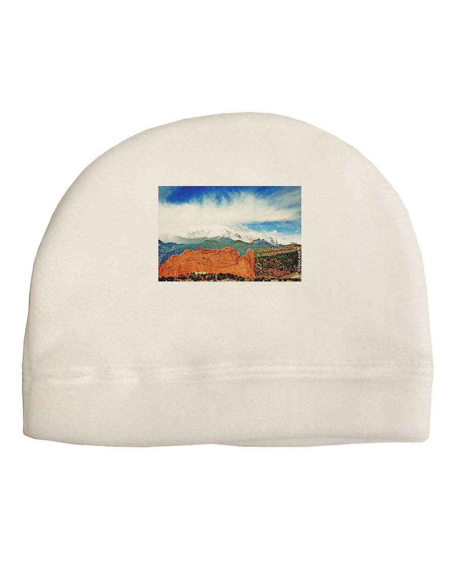 CO Beautiful View Child Fleece Beanie Cap Hat-Beanie-TooLoud-White-One-Size-Fits-Most-Davson Sales