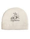 Sagittarius Illustration Child Fleece Beanie Cap Hat-Beanie-TooLoud-White-One-Size-Fits-Most-Davson Sales