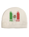 Mexican Flag Levels - Cinco De Mayo Text Child Fleece Beanie Cap Hat-Beanie-TooLoud-White-One-Size-Fits-Most-Davson Sales