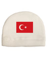 Turkey Flag Adult Fleece Beanie Cap Hat by TooLoud-Beanie-TooLoud-White-One-Size-Fits-Most-Davson Sales