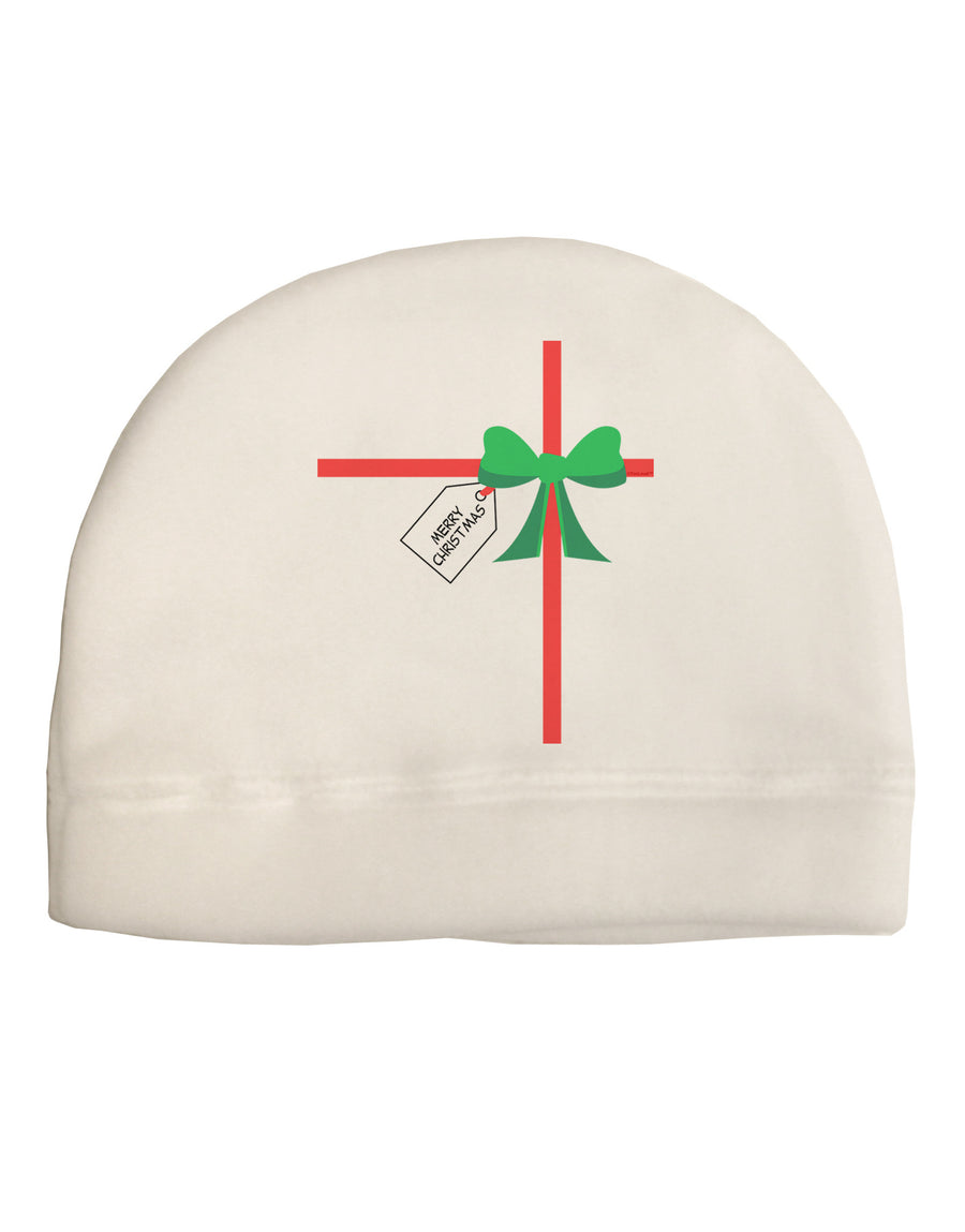 Merry Christmas Present Gift Child Fleece Beanie Cap Hat-Beanie-TooLoud-White-One-Size-Fits-Most-Davson Sales