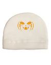 Cat-O-Lantern Child Fleece Beanie Cap Hat-Beanie-TooLoud-White-One-Size-Fits-Most-Davson Sales