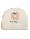 Doughnut - Doughnut Forget Me Adult Fleece Beanie Cap Hat-Beanie-TooLoud-White-One-Size-Fits-Most-Davson Sales