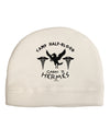 Camp Half Blood Cabin 11 Hermes Adult Fleece Beanie Cap Hat by-Beanie-TooLoud-White-One-Size-Fits-Most-Davson Sales