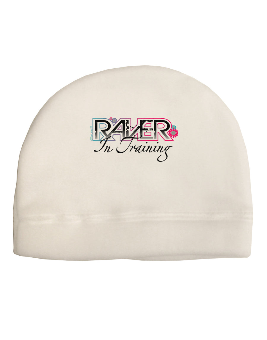 Matching Raver - In Training Adult Fleece Beanie Cap Hat-Beanie-TooLoud-White-One-Size-Fits-Most-Davson Sales