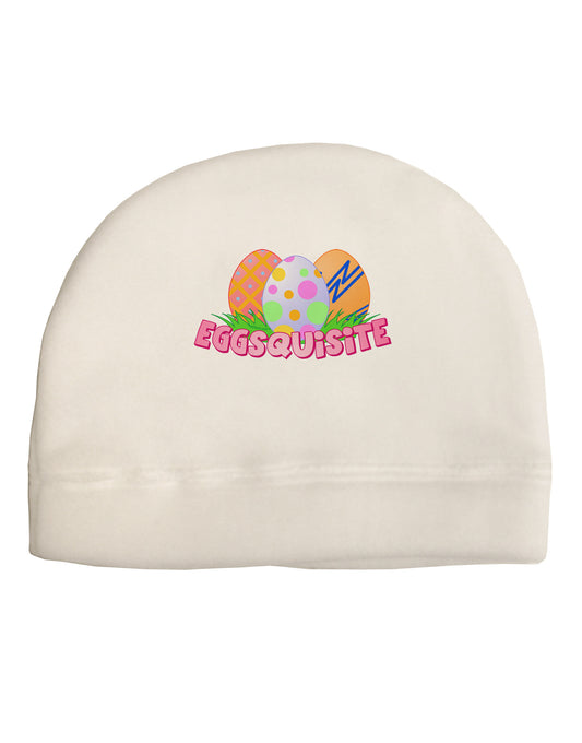 Eggsquisite Adult Fleece Beanie Cap Hat-Beanie-TooLoud-White-One-Size-Fits-Most-Davson Sales