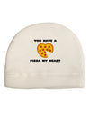 You Have a Pizza My Heart Child Fleece Beanie Cap Hat by TooLoud-Beanie-TooLoud-White-One-Size-Fits-Most-Davson Sales