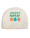 Eggspert Hunter - Easter - Green Adult Fleece Beanie Cap Hat by TooLoud-Beanie-TooLoud-White-One-Size-Fits-Most-Davson Sales