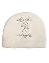 Salt in the Air Sand in My Hair - Mermaid Adult Fleece Beanie Cap Hat-Beanie-TooLoud-White-One-Size-Fits-Most-Davson Sales