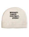 Whiskey Tango Foxtrot WTF Adult Fleece Beanie Cap Hat-Beanie-TooLoud-White-One-Size-Fits-Most-Davson Sales