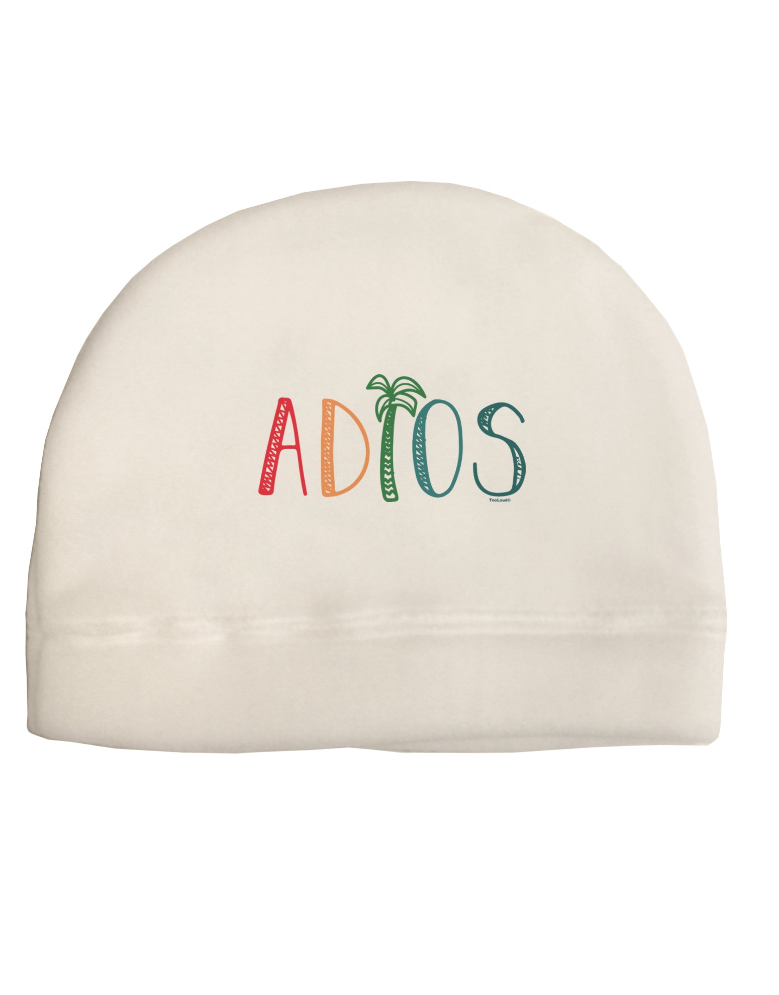 Adios Adult Fleece Beanie Cap Hat-Beanie-TooLoud-White-One-Size-Fits-Most-Davson Sales
