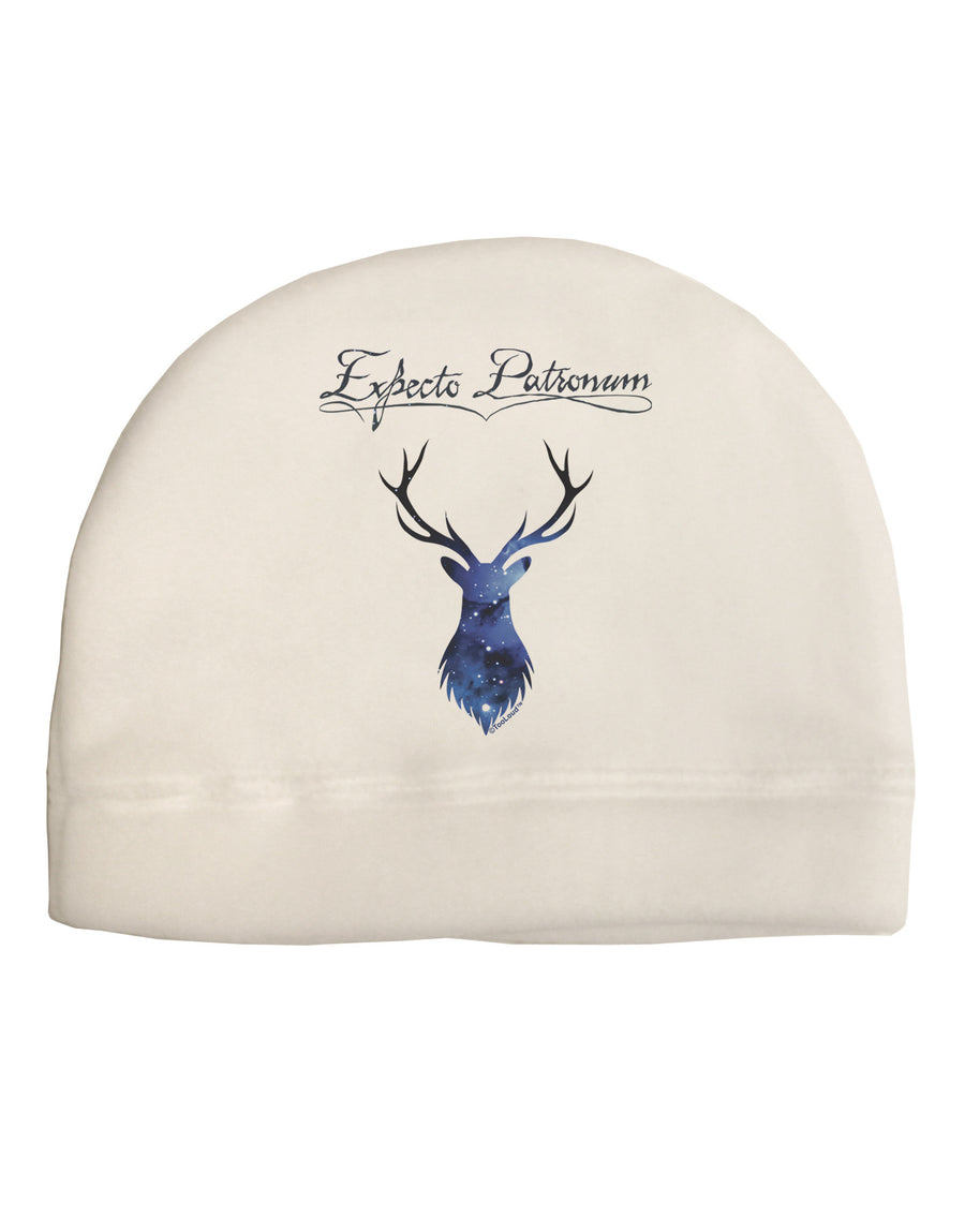 Expecto Patronum Space Stag Adult Fleece Beanie Cap Hat-Beanie-TooLoud-White-One-Size-Fits-Most-Davson Sales