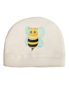 Cute Bee Adult Fleece Beanie Cap Hat-Beanie-TooLoud-White-One-Size-Fits-Most-Davson Sales