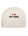 I Heart My Girl - Matching Couples Design Child Fleece Beanie Cap Hat by TooLoud-Beanie-TooLoud-White-One-Size-Fits-Most-Davson Sales