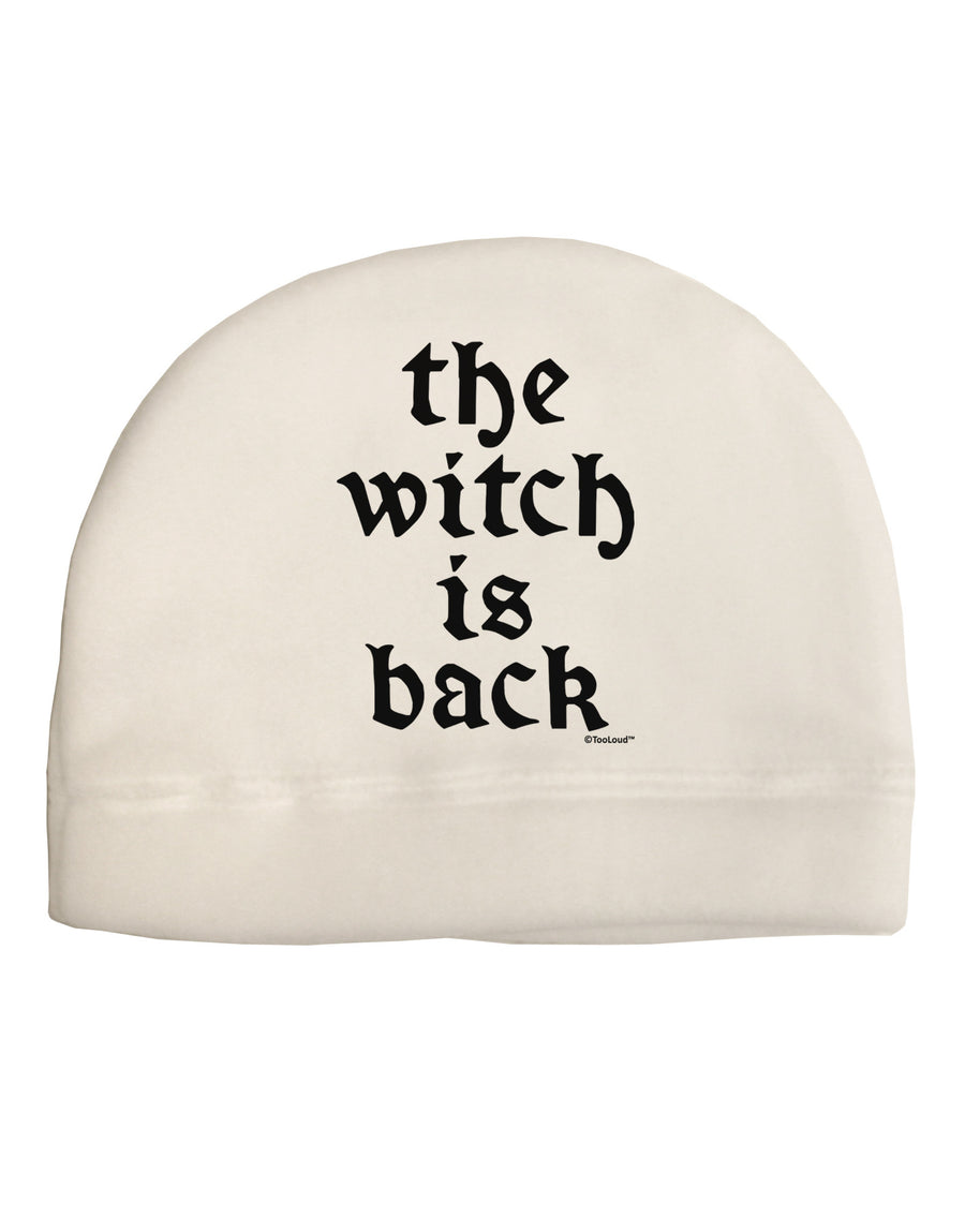 The Witch Is Back Child Fleece Beanie Cap Hat by TooLoud-Beanie-TooLoud-White-One-Size-Fits-Most-Davson Sales