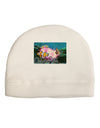 Clownfish Watercolor Text Adult Fleece Beanie Cap Hat-Beanie-TooLoud-White-One-Size-Fits-Most-Davson Sales