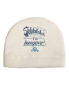 Shhh Im Hungover Funny Adult Fleece Beanie Cap Hat by-Beanie-TooLoud-White-One-Size-Fits-Most-Davson Sales