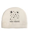 Merry Christmas Shining Night Stars Adult Fleece Beanie Cap Hat-Beanie-TooLoud-White-One-Size-Fits-Most-Davson Sales