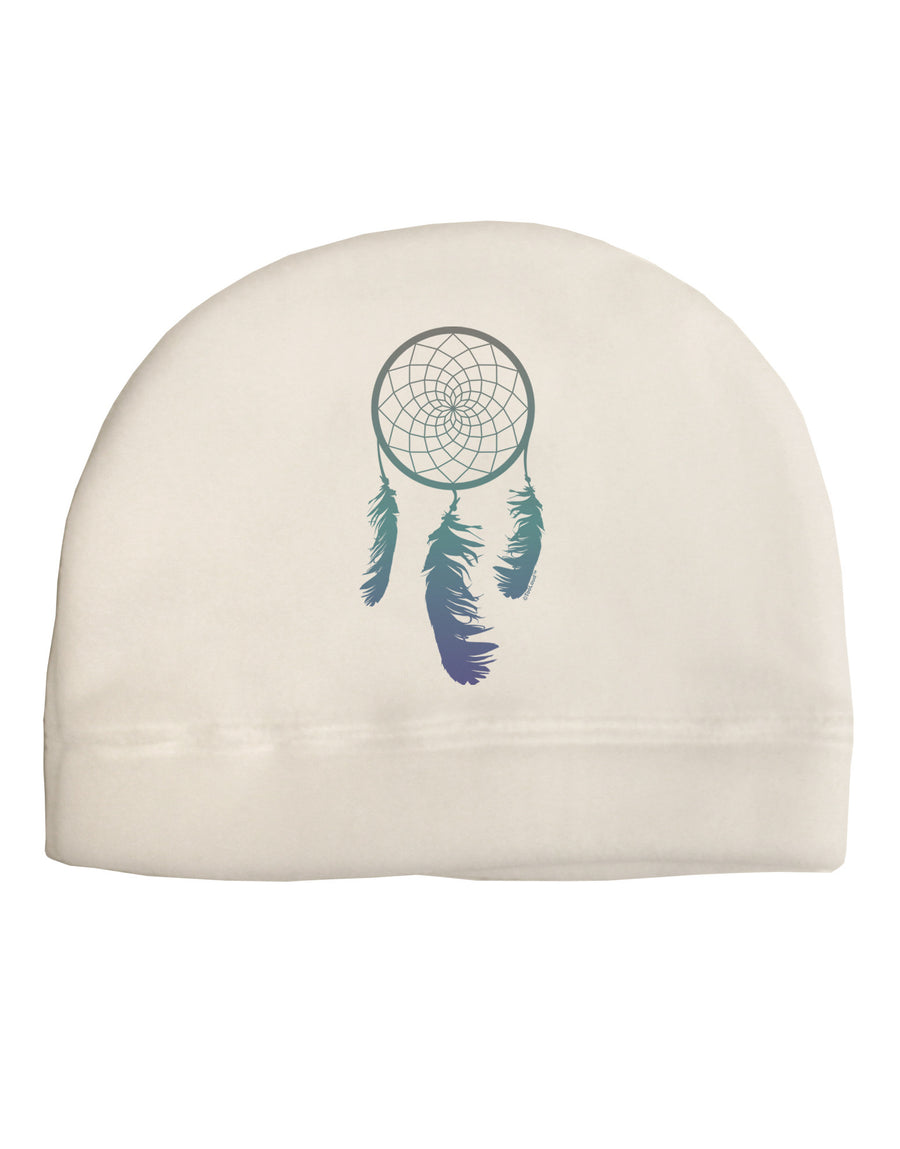 Mystic Dreamcatcher Adult Fleece Beanie Cap Hat-Beanie-TooLoud-White-One-Size-Fits-Most-Davson Sales