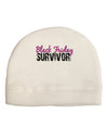 Black Friday Survivor Adult Fleece Beanie Cap Hat-Beanie-TooLoud-White-One-Size-Fits-Most-Davson Sales