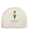 Nutcracker - Green Gold Black Text Child Fleece Beanie Cap Hat-Beanie-TooLoud-White-One-Size-Fits-Most-Davson Sales