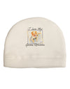 I Love My Golden Retriever Adult Fleece Beanie Cap Hat-Beanie-TooLoud-White-One-Size-Fits-Most-Davson Sales