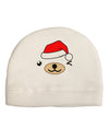 Kyu-T Face Beartholomew Santa Boy Bear Child Fleece Beanie Cap Hat-Beanie-TooLoud-White-One-Size-Fits-Most-Davson Sales