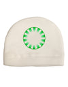 TooLoud Watercolor Spearmint Child Fleece Beanie Cap Hat-Beanie-TooLoud-White-One-Size-Fits-Most-Davson Sales