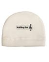 Nothing But Treble Music Pun Child Fleece Beanie Cap Hat by TooLoud-Beanie-TooLoud-White-One-Size-Fits-Most-Davson Sales