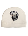 Dalmatian Portrait Adult Fleece Beanie Cap Hat by TooLoud-Beanie-TooLoud-White-One-Size-Fits-Most-Davson Sales