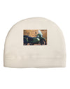 Sidecar Motorcycle Photo Adult Fleece Beanie Cap Hat-Beanie-TooLoud-White-One-Size-Fits-Most-Davson Sales