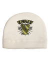 Victory V Adult Fleece Beanie Cap Hat-Beanie-TooLoud-White-One-Size-Fits-Most-Davson Sales