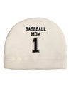 Baseball Mom Jersey Child Fleece Beanie Cap Hat-Beanie-TooLoud-White-One Size-Davson Sales