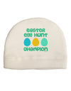 Easter Egg Hunt Champion - Blue and Green Adult Fleece Beanie Cap Hat by TooLoud-Beanie-TooLoud-White-One-Size-Fits-Most-Davson Sales