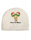 Cute Maracas Design - Cinco de Mayo Child Fleece Beanie Cap Hat by TooLoud-Beanie-TooLoud-White-One-Size-Fits-Most-Davson Sales