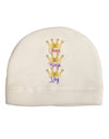 Three Kings Day - C M B Crowns Adult Fleece Beanie Cap Hat by TooLoud-Beanie-TooLoud-White-One-Size-Fits-Most-Davson Sales